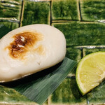 鮨 由う - ・虎河豚の白子焼き