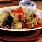 8番テーブル - 蛸のオーブン焼き