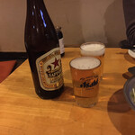 豚満 - 瓶ビール