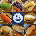 スープカリー 藍色 - 大きい野菜たちにも大満足