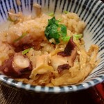 釜飯と和食 旬 - 蛸の釜飯