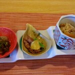 釜飯と和食 旬 - 先付け三品