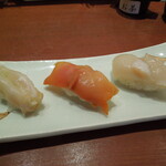 寿司の魚常 - 貝３貫
