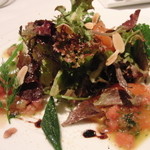 AKI NAGAO - 【2013年1月12日】再訪６回目－３５００特別コース（自家製サーモンのサラダ）