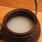 Sobakiri Morino - 白濁した蕎麦湯
