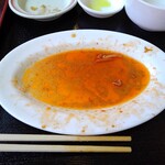 中国料理 東方紅 - ラー油たっぷり