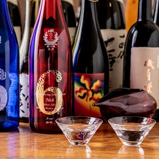 [Brewed liquor - Sake & wine] Excellent selection! More than 70 types at all times!