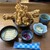 深川つり舟 - 料理写真:場外穴子天丼！海老頭出汁お味噌汁！