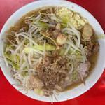 ラーメン二郎 - 小ラーメン790円（ニンニクスコシアブラスコシ）