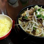 スパイス&ラーメン橙 - ラーメン半ライスセット《カリーらぁめん》【Sep.2021】