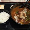 居酒屋あしたも元気 - カレーかすうどん 850円 (22年1月)