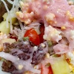 トラットリア チェーロ - 野菜たっぷりサラダʕ･(ｴ)･ʔ