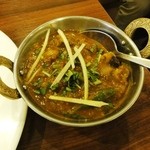 アーンドラ・キッチン - 唐辛子マトン