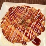 俺の空居酒屋 - 山芋オムレツお好み風♪ 480円
