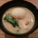 魚菜料理 縄屋 - 酒粕仕立ての椀物