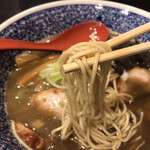 麺&カフェ コイコイ - イカ煮干しらーめん　麺は美穂