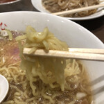 あさひ - 麺を接写