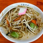 極濃タンメン フタツメ - 濃厚タンメン　麺大盛り