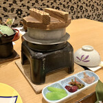 ホテル鹿の湯・花もみじ - 鶏ときのこの釜飯