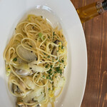 ボッカグランデ - ランチセットの牡蠣と白菜のペペロンチーノ（唐辛子抜き）