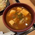 やよい軒 - 旨辛チゲスープ定食【2022.2】