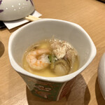 ホテル鹿の湯・花もみじ - 蒸し物　海鮮茶碗蒸し