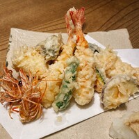 九つ井 玉川店 - 天ぷら盛り合わせ