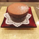 Dessert Le Comptoir - ★10～ショコラ～　スフレショコラ　ライムバナナソース　アイス