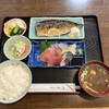 Shokujidokoro Saitou - ランチ定食　鯖焼きと刺身　1,000円税込