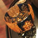 馳走なかむら - 薩摩切子のグイ呑みがイイでしょ！