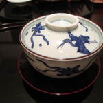 馳走なかむら - 九谷焼の染付。