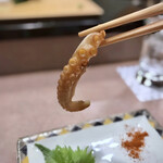 鮨処 多田 - イイダコ 足リフト