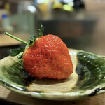 鮨処 多田 - デザート いちご