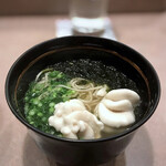 鮨処 多田 - 白子ラーメン