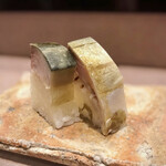 鮨処 多田 - 〆鯖棒寿司
