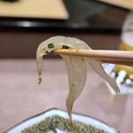 鮨処 多田 - 宍道湖の白魚 リフト