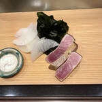 鮨処 多田 - ひっさげのステーキ