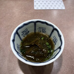 鮨処 多田 - 温かいもずく