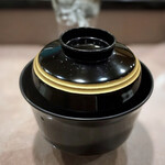 鮨処 多田 - 白子ラーメン 提供時