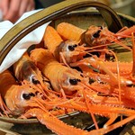 温石 - 昨日のFUJIさんはお尻。温石さんの赤座は思いっきり睨んでくる。