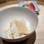 温石 - 4種食べきるために量は泣く泣く減らしてもらい、合わせて一膳ぐらい。でも、堪能できて良かった♡