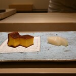 島津 - 玉子、べったら漬け