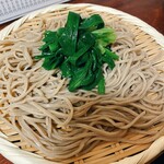 まげし とちぎや - 名物にら蕎麦