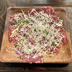 blanc cotta - 牛肉のカルパッチョ(550円)