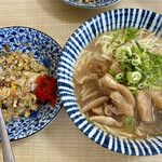 Seseragi Shokudou - すじ肉ラーメン＆焼きめし（半分）