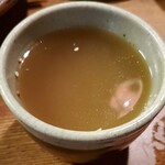 志な乃 - 蕎麦湯