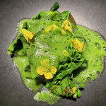 abysse - 白魚　菜の花を合わせ