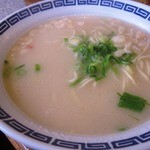 まるい飯店 - お好みリクエストセットに付いているミニラーメン