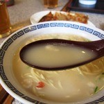 まるい飯店 - ミニラーメン スープ