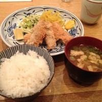 新宿割烹 中嶋 - フライ定食
